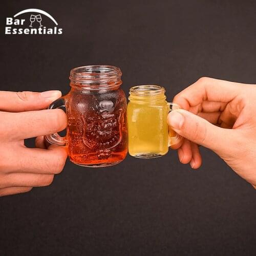 Mini crystal head vodka skull cup mug Shot Glass Whiskey drink Ware For Home Bar night club Supplies