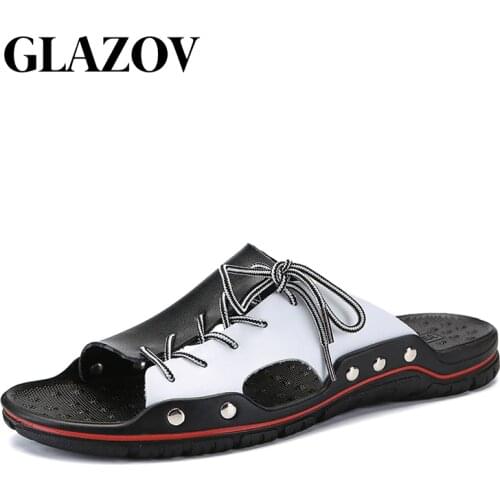 Arrival Summer Men Flip Flops High Quality Beach Sandals Non-slip Male Slippers Zapatos Hombre Casual Shoes Men Big Size 38~48