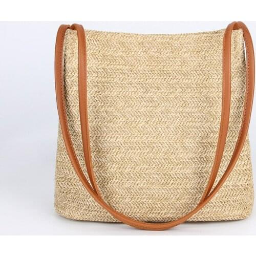 2020 New Women Bag Hot Sell Straw Bag Fashion Handbag Casual WomenS Shoulder Bag