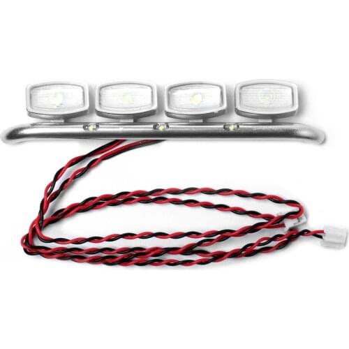 Front LED Lamp Lights for 1/14 TAMIYA Volvo 56360 Actros SCANIA R620 56323 RC Model Tractor Trailer Truck Car Upgrade Parts