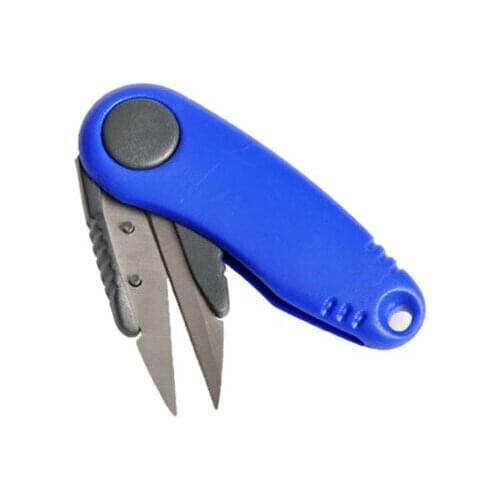 Foldaway Pliers Cutter Cutting Fishing Line Braid Fish Tool Retractable Scissor