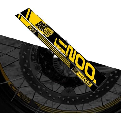 Motorcycle Wheel Reflective Sticker Case for BMW R1200GS R1250GS Adventure 2014-2021 40th