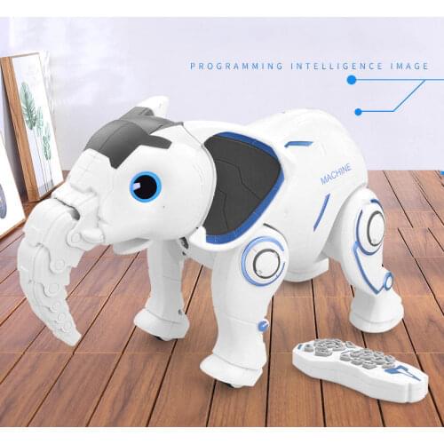 Remote Control Animal RC Elephant Robot Interactive Singing Dancing elephant Smart robot Early Education Toy