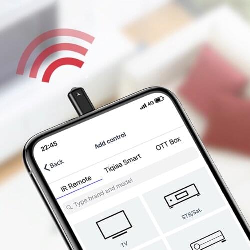 Universal IR Remote Control Smart App Control Mobile phone remote Control Wireless Infrared Adapter For Household Appliances