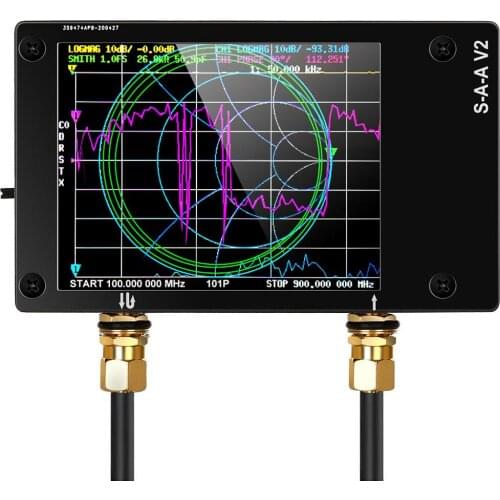 Vector Network Analyzer 50KHz -3GHz HF VHF UHF Antenna Analyzer (S-A-A-2 NanoVNA V2)