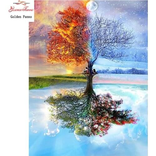 Golden panno,Full,DIY Diamond Embroidery,5D,Diamond Painting,Cross Stitch,3D,Diamond,Mosaic,Needlework,wall decor,rhinestones08