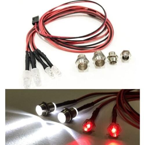 1/10 1/8 1/12 RC Car LED Light Set for Redcat HSP Traxxas HPI Tamaya Wltoys D90 D110 SCX10 RC Drift Car Monster Truck Cars