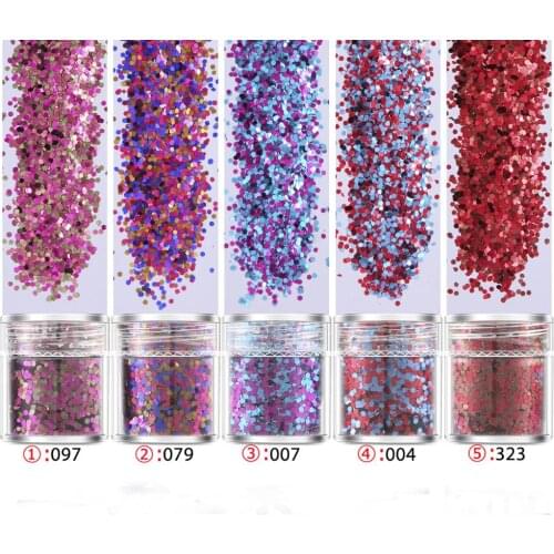 1box 10ml Purple Series Flake Glitter For Nails Mini Size Shiny Hexagon Shape Sequins Polyester Chunky Glitter Bulk For Manicure