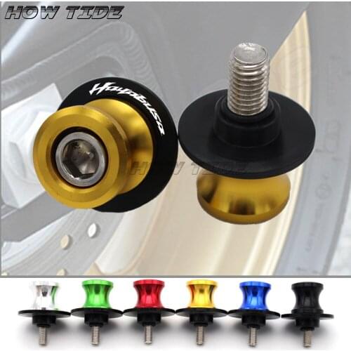 Motorcycle Accessories CNC Aluminum M8 Swingarm Spools Slider Stand Screw For Suzuki HAYABUSA/GSXR1300 1999-2018 13 14 15 16 17
