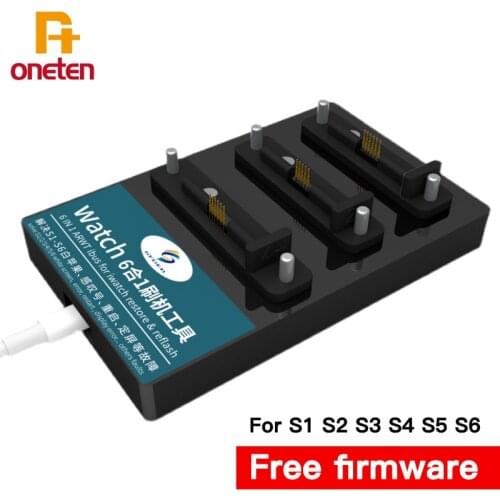 AWRT 6 in1 Watch Upgrade Recovery Tool iBus For iWatch S1 S2 S3 S4 S5 S6 Restore & Refiash Solve the white apple problem