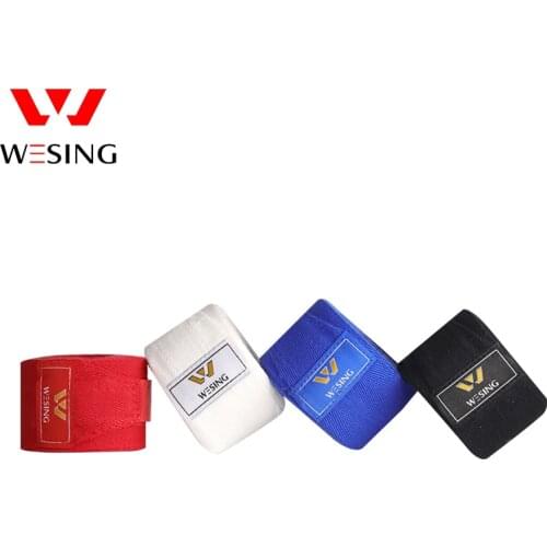 Wesing Martial Arts Cotton Hand Wraps Boxing Bandages Mma Muay Thai Taekwondo Sanda Training Sports Strap fitness epuipment