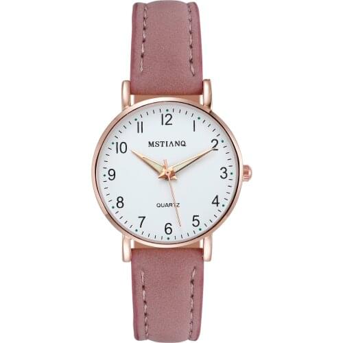 2020 NEW Watch Women Fashion Casual Leather Belt Watches Simple Ladies' Small Dial Quartz Clock Dress Wristwatches mujer