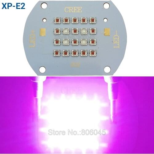 Cree XLamp XPE2 XP-E2 60W 20LEDs Multichip Lamp Light Red 16pcs + Blue 4pcs Mixed Color DIY High Power Led Emitter Light Source