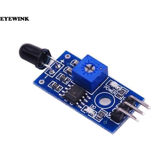 IR Flame Sensor Module Detector Smartsense For Temperature Detecting Suitable