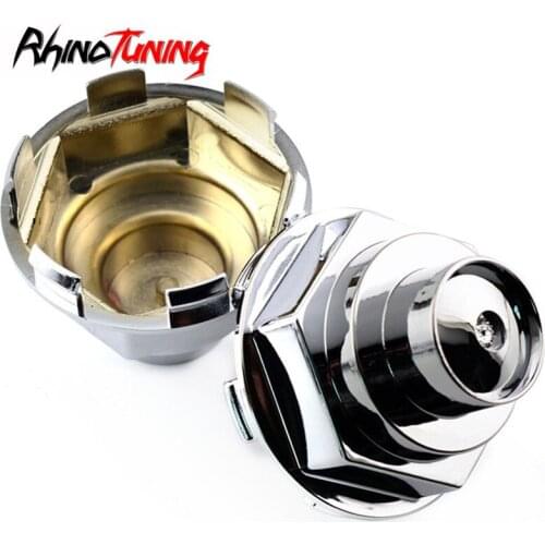 4pcs 65mm Chrome Wheel Center Hub Caps Universal Car Alloy Cover Hubcap Auto Styling Accessories