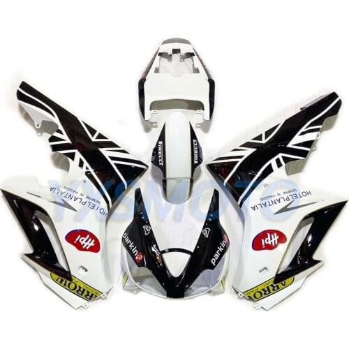 ABS mechanical injection fairing kit for Triumph Daytona 675 2006 2007 2008 black white bodywork fairings 675R 06 07 08