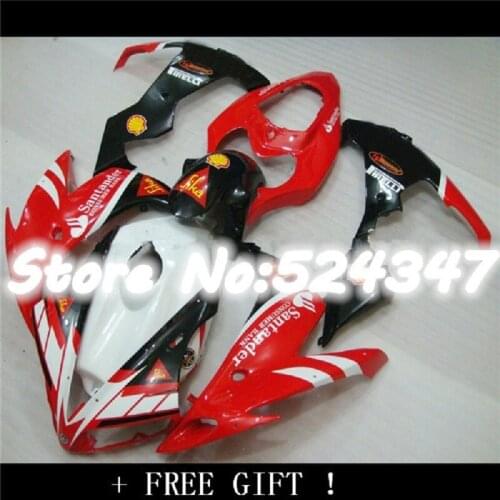 Motorcycle Fairing Kit for YAMAHA YZFR1 04 05 06 YZF R1 2004 2005 2006 YZFR1000 ABS Red white black Fairings set