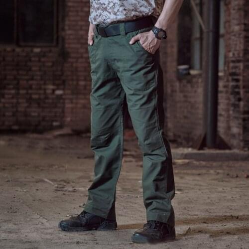 Lightweight Loose Urban Tactical Army Combat Pants Men Spring Autumn Outdoor Training Cotton Anti Tear Long Trousers Large Size
