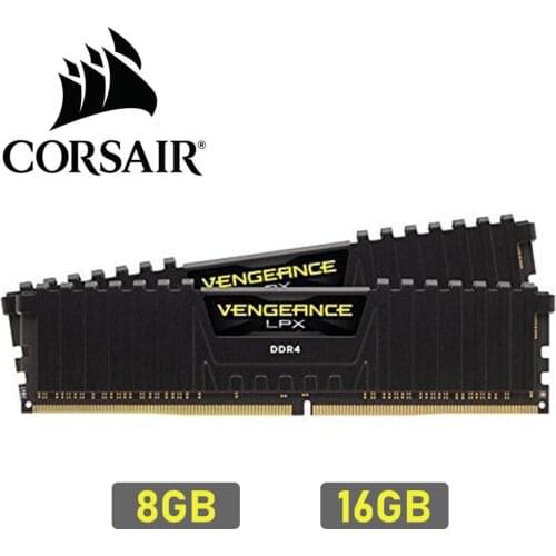 CORSAIR Vengeance LPX 8GB 16GB DDR4 PC4 2400Mhz 3000Mhz 3200Mhz Module 2400 3000 PC Cmputer Desktop RAM Memory 16GB 32GB DIMM