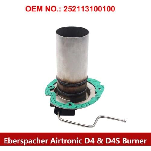 4KW 5KW Autonomous Heater Kits Burner Insert Torches 252113100100 Combustion Chamber With Gasket For Eberspacher Airtroic D4 S