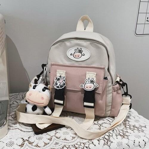 Nylon Backpack Designer Backpack 2022 Korean Cute Mini Backpack Girl Shopping Function