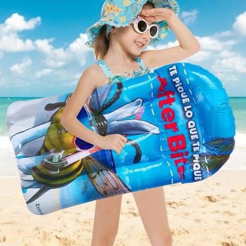 New Outdoor Inflatable Surfboard Portable Beach Float Pool Floating Board Toy Safe Light Kick Board Sea Surf Blue Buoy Kickboard