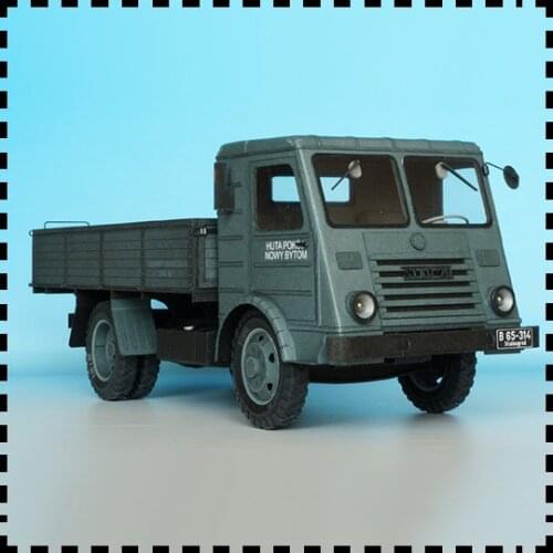 Polish FSC Star 20 1:25 Scale Vehicle Truck DIY Handcraft Paper Model Kit Puzzles Handmade Toy DIY
