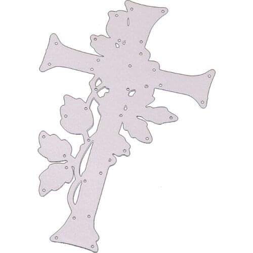 Cross Metal Cutting Dies DIY Scrapbooking Paper Stamping Die Decor R7RC