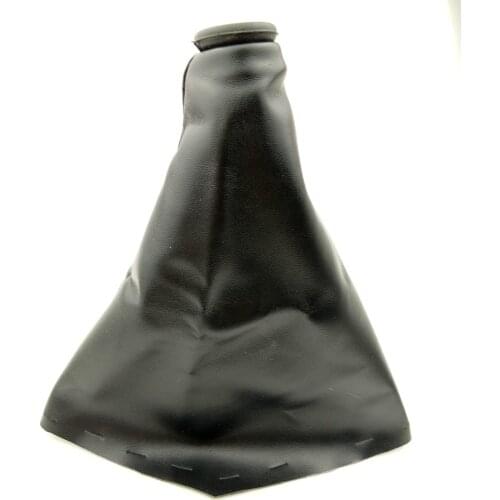 Gear Dustproof cover for HYUNDAI Santa Fe 1.8T 2.0 Manual Block Shift Lever dust cover Blcak leather