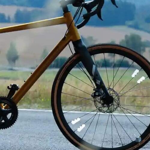 Bike Spoke Reflector Safety Warning Light Wheel Rim Reflective Flashing Lights Mount Clip Tube Warning Light Strip