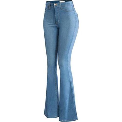 Wfamh Women's Flared Jeans
