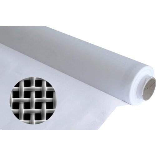 110T 280Mesh 40UM White 1Meter screen printing mesh Monofilament mesh stencil fabric Polyester screen printing cloth