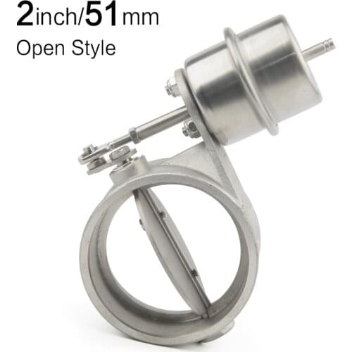 2inch/51mm Open Style NEW Vacuum Activated Exhaust Cutout For FORD MONDEO Pressure: about 1 BAR