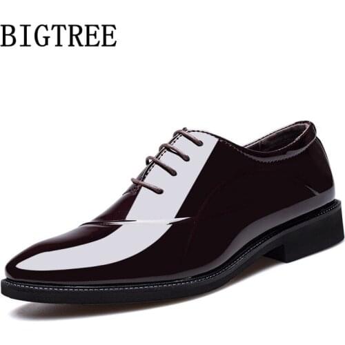 2021 Designer Mens Dress Shoes Italian Patent Leather Wedding Oxford Shoes For Men Formal Shoes Men Zapatos De Hombre De Vestir