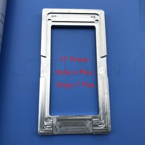 Aluminium Metal Alignment LCD Glass OCA Lamination Positioning mold Mould for Y7 Prime Holly 4 Plus Enjoy 7 Plus