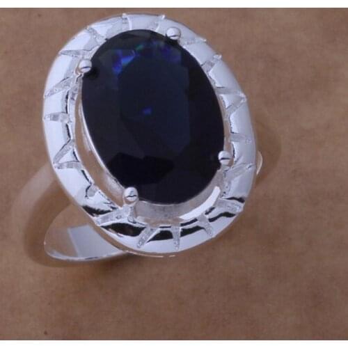 AR356 Hot silver plated Rings for women&men silver 925 jewelry fashion jewelry, romantic blue stone /apnajgua arlajisa