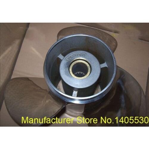 Marine Outboard Motor Part Stainless Steel Propeller for Yamaha 150-250HP Outboards Part No. 13 3/4X17-M2