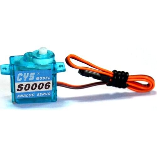 CYS-S0006 1.2kg Analog 6g Micro Servo For F3P KT RC Airplane Mini Aircraft