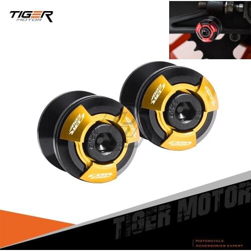 For Honda CBR600F 1995-2013 Motorcycle Accessories Swingarm Spools Slider Stand Screws
