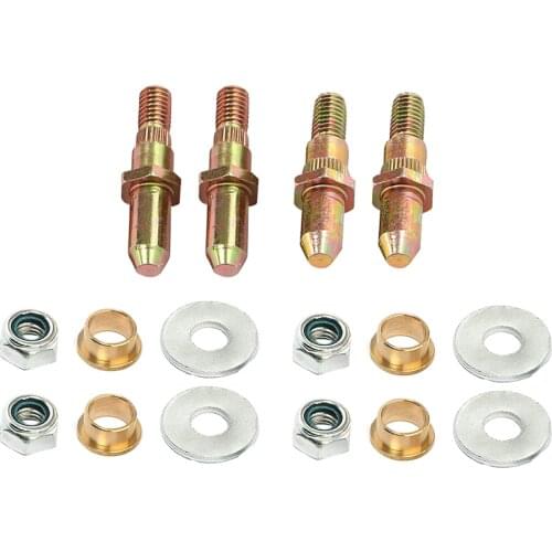 Door Hinge Pin and Bushing Kit - 4 Pins 2 Door for GMC For Chevrolet for Chevy Truck SUV