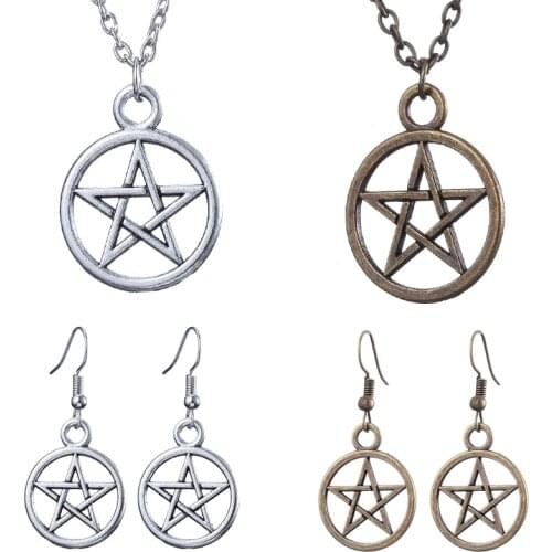 Fashion Jewelry Vintage Charm Supernatural Dean necklace For Men And Women,original factory supply