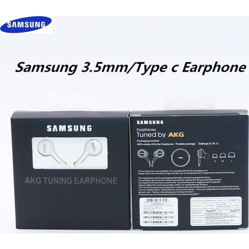 Original SAMSUNG Type C Earphone W/ Mic Volume Control HD Headset Earpiece For Galaxy S20 Plus S20Ultra A80 A90 Note 10 Plus