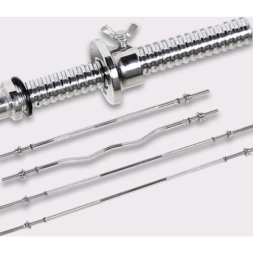 Cross Fitness GYM Weight Lifting Weightlifting Power Pifting Competition Barbell Straight Fixed Curl Bars