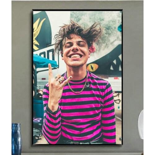 W374 Silk Fabric Poster Wall Art Decor New Yungblud Rock Music Singer Pop Star Fashion Decoration Bright Christmas Gift