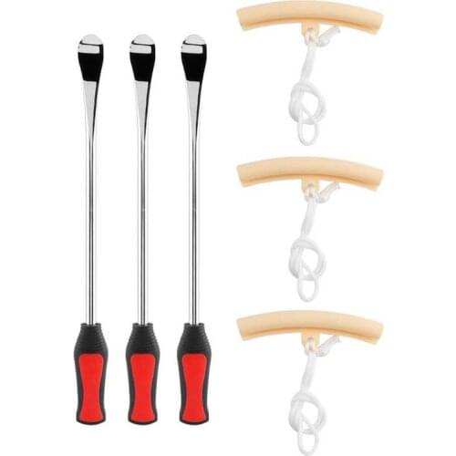 14.5inch Motorcycle Tire Wheel Changing Spoons Lever Iron Rim Protector Tool Kit Household Tool Parts