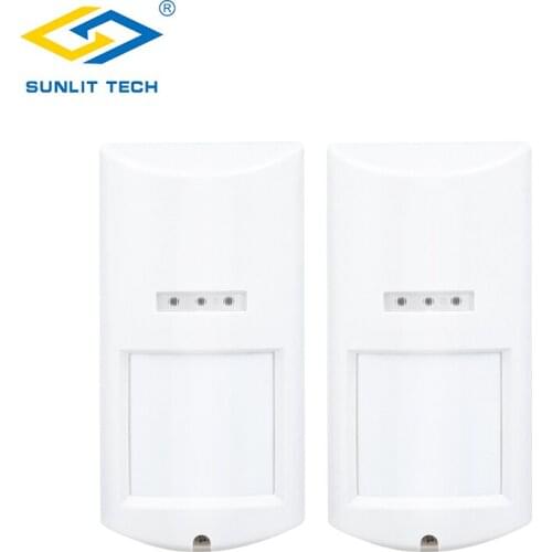 2pcs/Lot Wireless Outdoor PIR Motion Sensor For 433MHz WOP-650 Pet Immune Anti-thief Waterproof Detector for Home Security