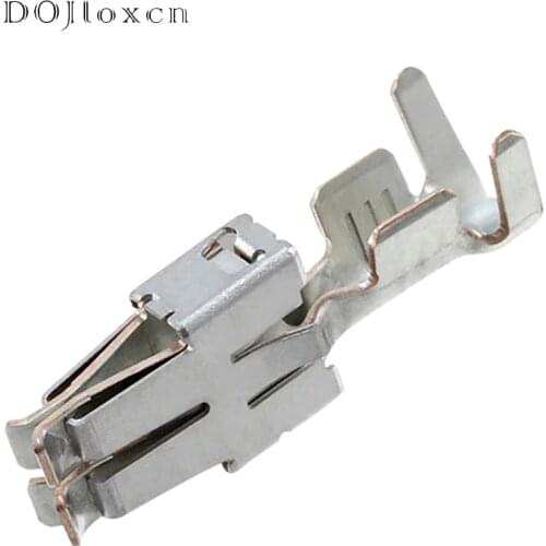20 Pcs Tyco 6.3mm Series Automotive Car Splices Wire Terminal 926965-1 Non-Insulated Female Crimp Terminals DJ6218B-E6.3B