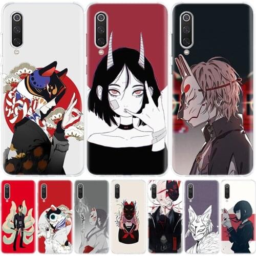 Fox Mask Phone Case for Xiaomi Redmi Note 10 9 9S 8T 8 7 8A 7 7A 6 6A 9A 9C S2 K20 K30 Pro Fashion Cover Coque