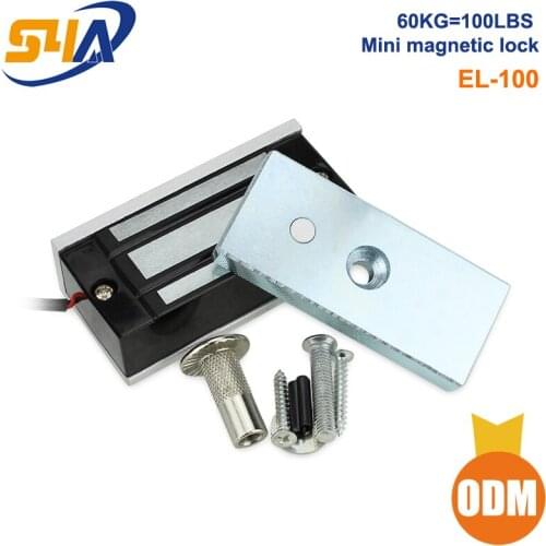 Mini Electromagnetic lock 100lbs mini magnetic lock 60KG holding force Maglocks