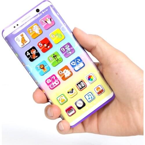 Toys Mobile Phone for Kids Educational Baby Musical Dummy Telephone Girl Children Battery Cell Fone Chirstmas Singing Electronic